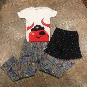 3 Pieces - Boys Sz 8 Carter’s Pajama Set
